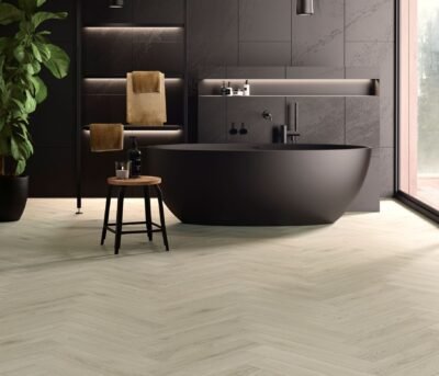 Stratifié Allure Bâton Rompu 902 – Chêne Zinc