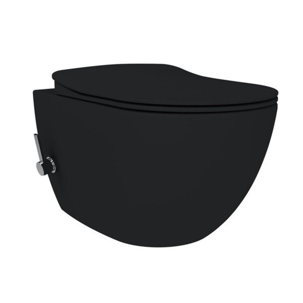 'DESIGN' WC - Noir mat