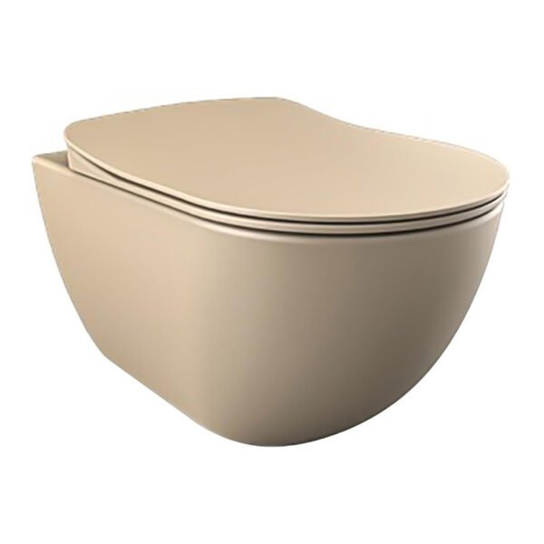 WC Suspendu Creavit  - Mat Cappuccino